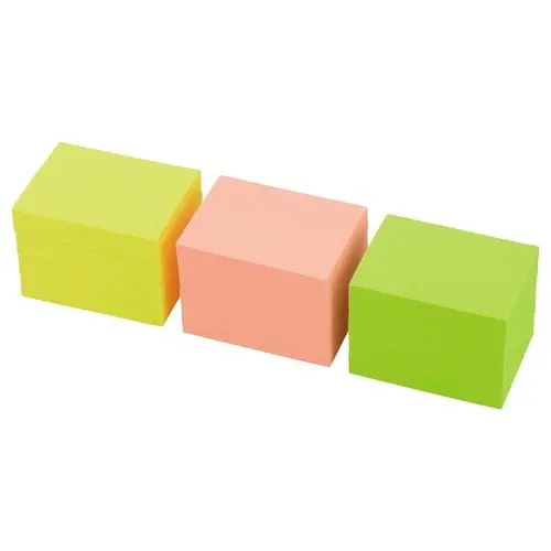 12 Blocs-notes repositionnables - 38x51 mm - Fiducial photo du produit