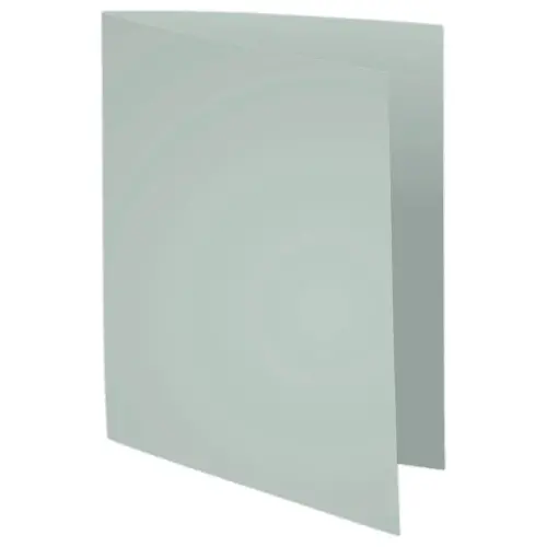 100 Chemises A4+ - gris pastel - 220g - Fiducial photo du produit