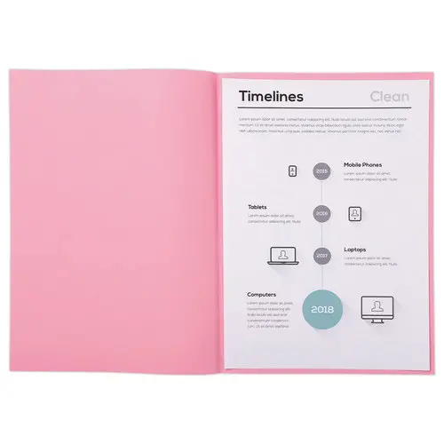 250 Sous-chemises - A4 - Rose pastel - Fiducial photo du produit