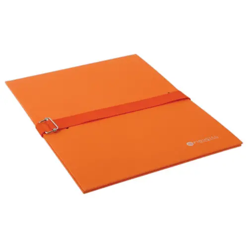 Chemise &agrave; sangle et rabat -  A4 - Orange - Fiducial photo du produit