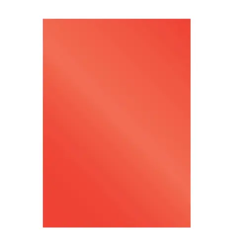 100 Couvertures brillantes pour reliure A4 Glossy - Rouge - Fellowes photo du produit