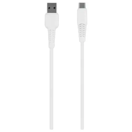 Câble USB-C renforcé - 2m - Blanc - T'NB photo du produit