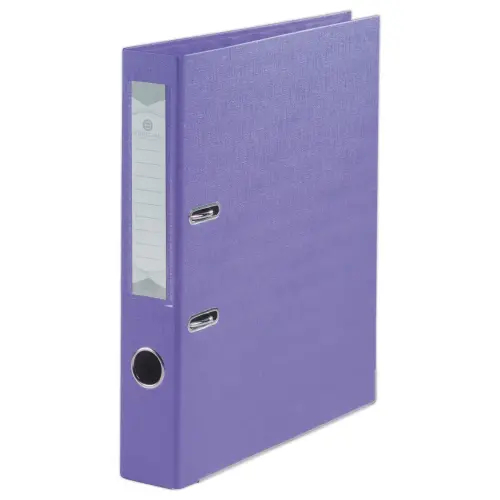 Classeur &agrave; levier - Dos 5 cm - Violet - Fiducial photo du produit