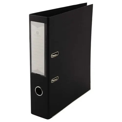 Classeur &agrave; levier - Dos 7,5 cm - Noir - Fiducial photo du produit