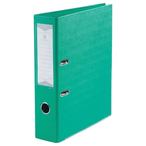 Classeur &agrave; levier - Dos 7,5 cm - Vert clair  - Fiducial photo du produit