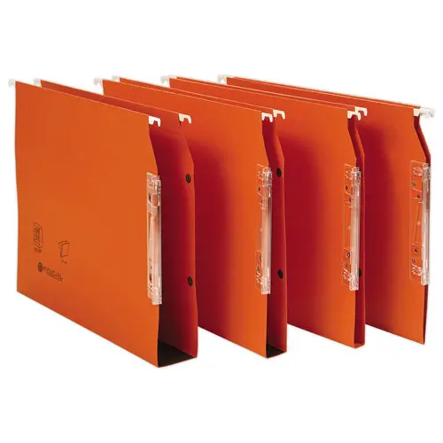 25 Dossiers suspendus Colors - Orange - Fond V - FIDUCIAL photo du produit
