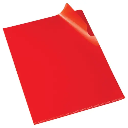 10 Pochettes coin - Rouge - Fiducial photo du produit