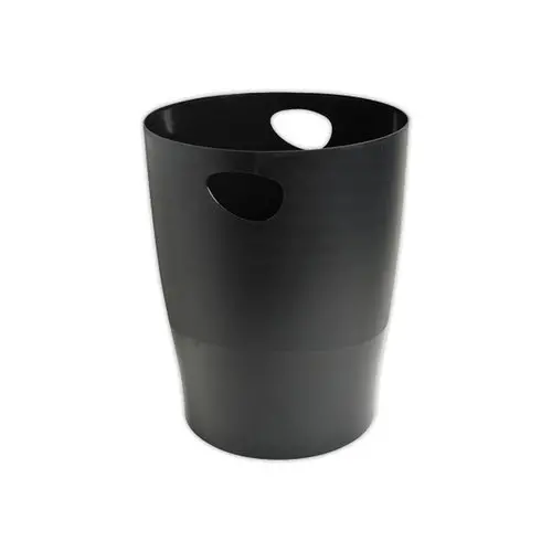 Corbeille à papier - 15 L - noir - FIDUCIAL photo du produit