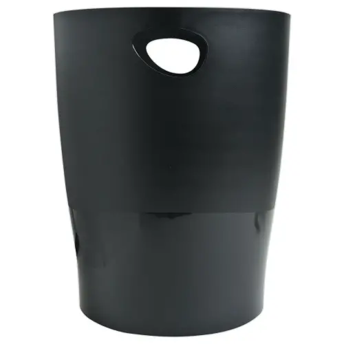 Corbeille à papier - 15 L - Noir - Fiducial photo du produit