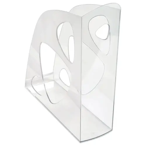 Porte-revues transparent - Dos 7,7 cm - Incolore - Fiducial photo du produit