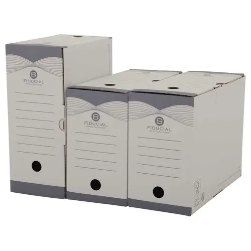 20 Bo&icirc;tes &agrave; archives  - Dos 15 cm - FIDUCIAL photo du produit