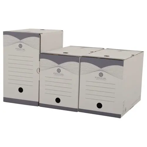 20 boîtes à archives écoresponsables - 24 x 32 cm - Dos 20 cm - FIDUCIAL photo du produit