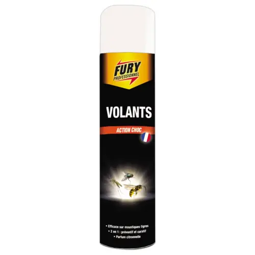 Spray insecticide tous volants parfum citronnelle - 400 ml - FURY photo du produit