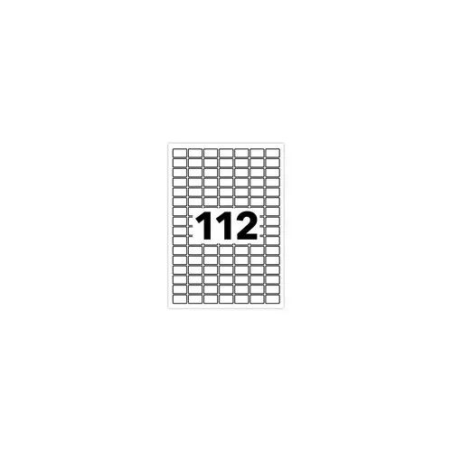 1792 étiquettes multi, usages AVERY 12x18,3 mm, blanc photo du produit