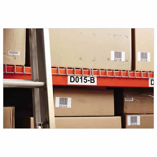 2 Rouleaux de 450 &eacute;tiquettes Durable LW pour code-barres - 19 x 64 mm - DYMO photo du produit