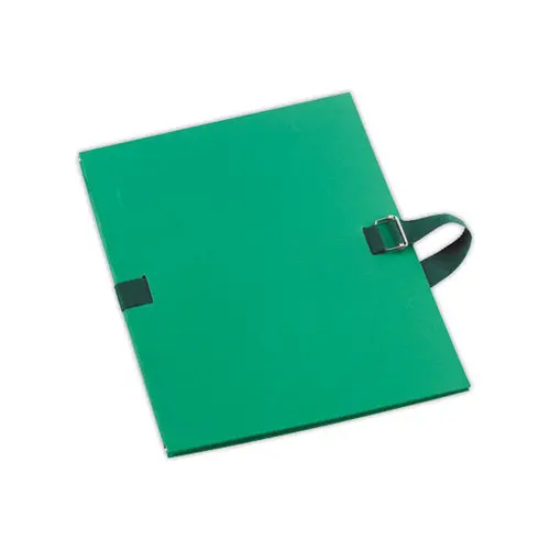 Chemise extensible à rabat et sangle - vert clair - FIDUCIAL photo du produit