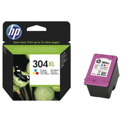 HP 304XL cartouche d'encre 3 couleurs N9K07AE - HP photo du produit