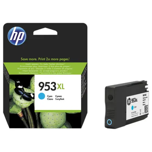 HP 953XL cartouche d'encre cyan F6U16AE - HP photo du produit