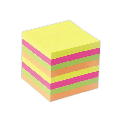 Recharge pour bloc cube - 720 feuilles volantes assorties - ACCESS photo du produit