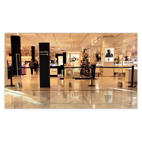 Poteau &agrave; sangle - Noir - VISO photo du produit