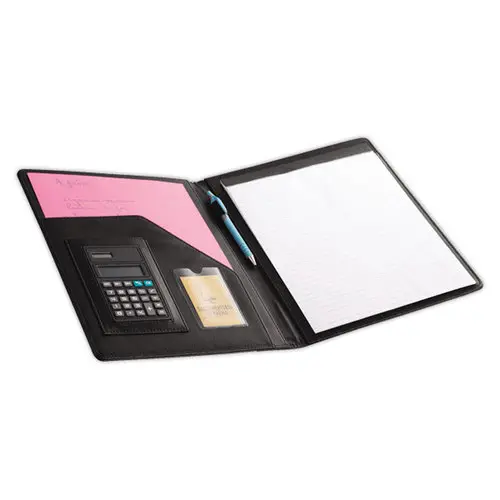 Porte-bloc conf&eacute;rencier noir - 25,5x33 cm photo du produit