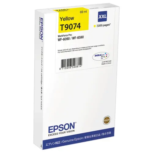 Cartouche Epson T9074 JAUNE photo du produit