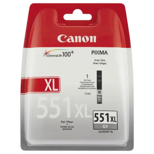 Cartouche CLI551XL - Gris - Canon photo du produit