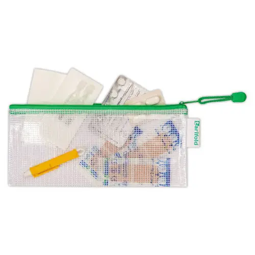 8 Pochettes souples arm&eacute;es ZIP - Tarifold -Ch&eacute;quier photo du produit