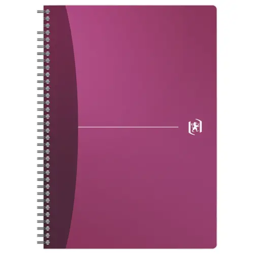 Cahier spirale - A4 - 5x5 - 90g - 100 pages Oxford Urban photo du produit