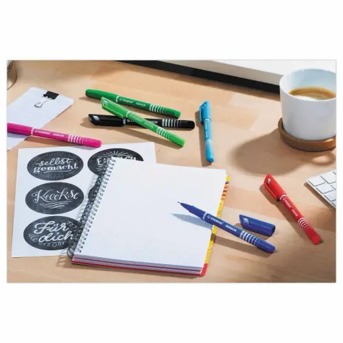 Stylo-feutre SENSOR F - Pointe fine - Noir - STABILO photo du produit