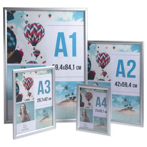 Cadre clapets format A1 - Horizontal ou vertical photo du produit
