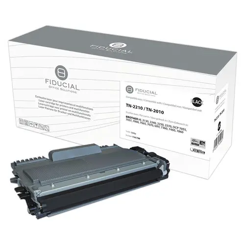 Toner remanufacturé éq. BROTHER TN-2210, TN-2010 - Noir photo du produit