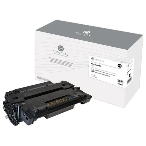 Toner HP 55A CE255A compatible Fiducial - Noir photo du produit