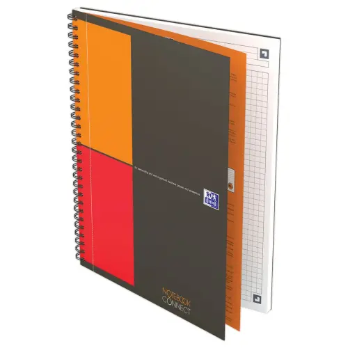 Cahier spirale Notebook B5, 5x5, 160 pages, Oxford International photo du produit