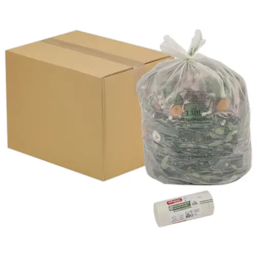 100 Sacs ATOUBIO pour déchets quotidiens 130L photo du produit