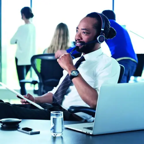 Casque téléphonique JABRA - Evolve 65 TE MS - 1 écouteur photo du produit