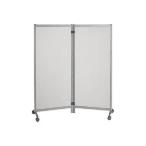 2 Cloisons mobiles translucides sur roulettes - PAPERFLOW photo du produit