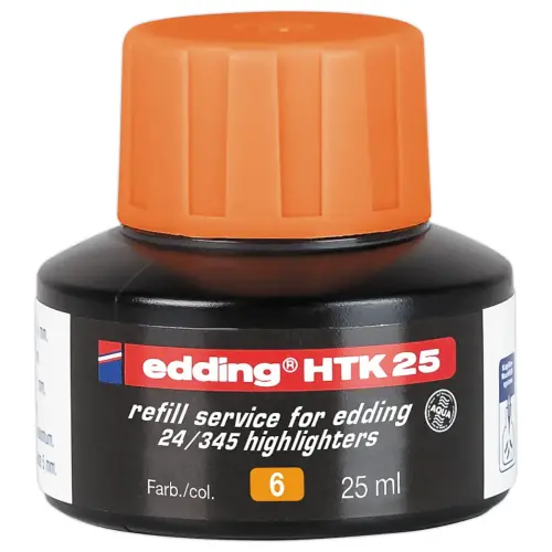 Recharge surligneur Edding - Ecoline E24 - Orange photo du produit