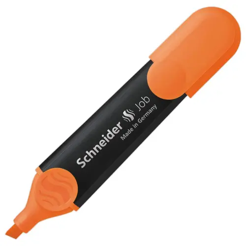 Surligneur Job Orange 1-5mm - Encre Bio & Rechargeable - Schneider photo du produit