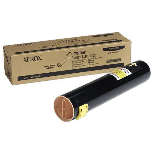 Toner Xerox Phaser 7760 Jaune photo du produit