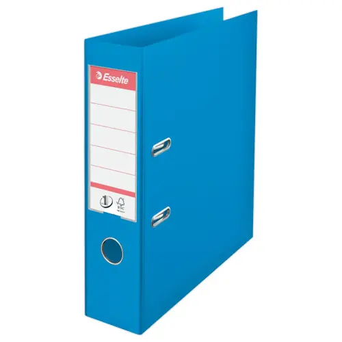 Classeur à levier n°1 Power - Dos 7,5 cm - Bleu - Esselte photo du produit