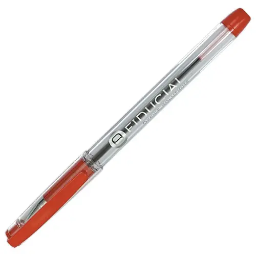 Stylo bille grip - Ecriture moyenne - Rouge - Fiducial photo du produit
