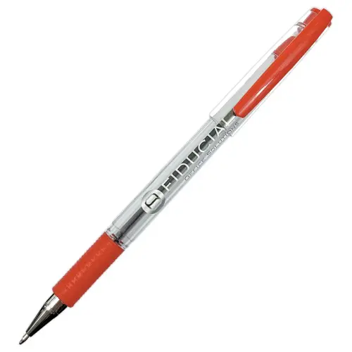 Stylo bille grip - Ecriture moyenne - Rouge - Fiducial photo du produit