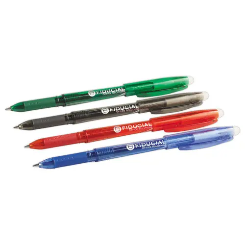 Stylo bille gel rechargeable et effa&ccedil;able FIDUCIAL -  &eacute;criture moyenne photo du produit