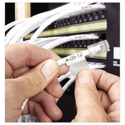 Rouleau de 150 étiquettes XTL pour câble/fils 21 x 39 mm photo du produit