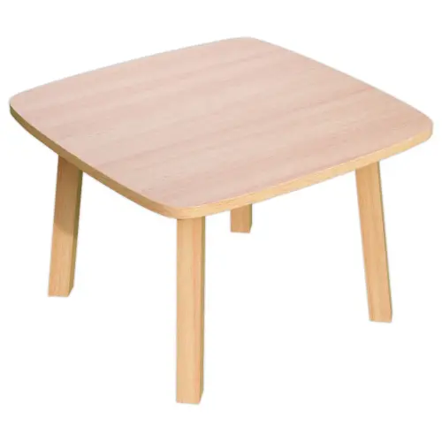 Table basse WOODY 60x60 cm Hêtre photo du produit