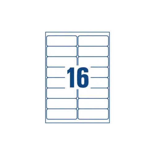 100 Planches d'étiquettes laser - 99,1x33,9 mm - Avery photo du produit