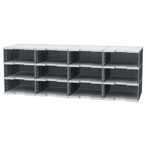 6 Modules pour monter 12 cases sur 2, 3 ou 4 colonnes. photo du produit