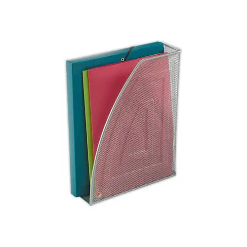 Porte-revues Mesh m&eacute;tal - gris - ALBA photo du produit