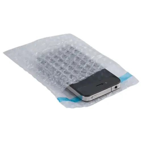 150 Sachets matelassés à bulles d'air 100x125 mm photo du produit